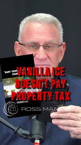 Vanilla Ice says this is how you never pay property tax ever again.  #propertytax #taxtips #vanillaice #reactionvideo #rossmandell @vanillaiceme