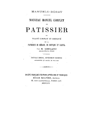 Calameo Manuel Du Patissier 1929