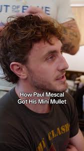 Paul Mescal Mullet Mustache