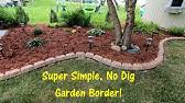 Amazon also carries it by easyflex. Easy Diy No Dig Border 2020 Update Youtube