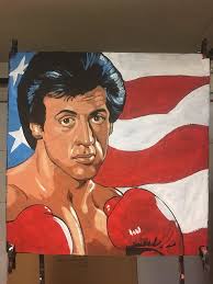 My first “Rocky” speed painting