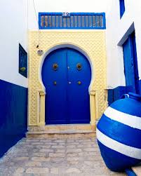 Tunisie Cote Mer Porte Bleu Roi Dans La Medina De Sousse Tunisia Home Decor Outdoor Decor