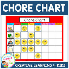 Chore Chart Autism Worksheets Teaching Resources Tpt