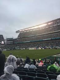 lincoln financial field section 106 home of philadelphia