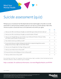 How to kill yourself #9. Https Www Magellanhealth Com Wp Content Uploads 2019 05 0030 Suicide Assessment Pdf