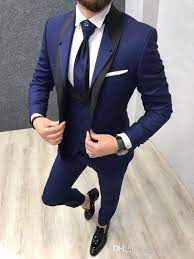 Custom Made Two Piece Best Men Groomsmen Leisure Suit Dinner Prom Party Outfits Mens Suits Wedding Tuxedos Jackets Pants From Feliru 98 50 Dhgate Com Fashion Suits For Men Wedding Suits Men Grey