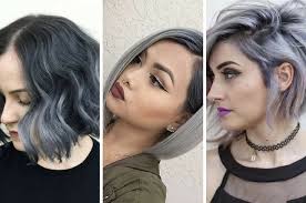 Once each section is complete, gently place stretched out and flattened cotton balls over it to protect it and prevent it from touching other sections of your hair. Diy Makeup Tutorials Beautiful Silver Ombre Hairstyles For Short Hair Diypick Com Your Daily Source Of Diy Ideas Craft Projects And Life Hacks