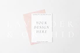 Card With Blush Envelope Mockup Note Watermark Resolution Nature Business Card Mock Up Business Card Logo Website Themes Templates