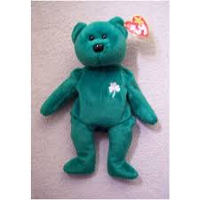 1997 Beanie Baby Erin The Irish Bear Spelling Error On Heart Tag Mwmt 008421041862 On Ebid United States 151129189