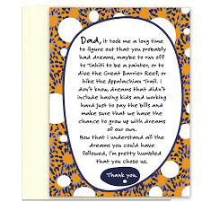 A personalized card with a special message for dad will let him know how much you appreciate all of his priceless advice and unconditional support. Amazon Com Father S Day Card For The Best Dad In The World Funny Greeting Card For Pops Father From Son Gift From Daughter Papa Gift Ideas Father In