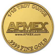 Try selling them 1 oz. Buy 1 10 Oz Gold Round Apmex Apmex