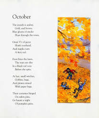 October Autumn Poems Childrens Poems Poetry For Kids