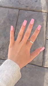 Square shaped nails tutorials shows you how to shape square nails. Pink Opi Long Square Acrylic Nails Long Square Acrylic Nails Long Square Nails Pink Acrylic Nails