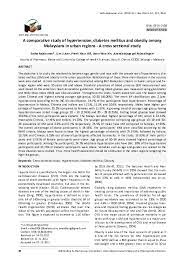 The issue of obesity is nothing new in malaysia or in the world for that matter. Pdf A Comparative Study Of Hypertension Diabetes Mellitus And Obesity Among Malaysians In Urban Regions A Cross Sectional Study Sutha Rajakumar Academia Edu