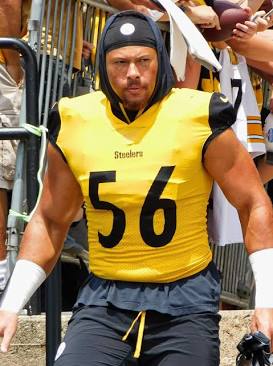 Steelers edge rusher Alex Highsmith, do AI tạo