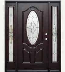 Fm800a 3 4 Oval Pre Hung Fiberglass Door W Sidelights 4434r 4488l Home Center Outlet Fiberglass Door Doors Types Of Doors