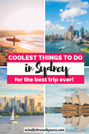 Cool Things To Do In Sydney What To See Do Eat Enjoy In 2020 Sydney Travel Sydney Travel Guide Oceania Travel