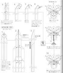 漂亮的手工折纸花图解教程一步一步的教你完成独特有趣的折纸紫菖蒲制作教程 origami flowers origami diagram