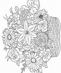Here are coloring pages inspired by the beauties of nature: Flowers Coloring Pages For Adults Coloring Home