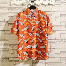 Free shipping orders $50+ · upf 50+ sun & swim wear Hawaiian Shirts Mens Floral Printed Turn Down Collar Short Sleeve Casual Shirts Men Button Streetwear Beach Shirts Camisa G3 Shop It Sharp