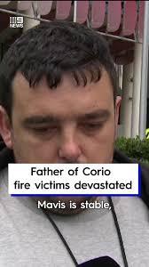 The father of two children who died in a shed fire