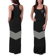 Women S Oakland Raiders 47 Brand Black Encore Maxi Dress Maxi Dress Green Maxi Dress Navy Grey Maxi Dress