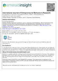 Pada regresi logistik, jika variabel tak bebas memiliki dua kategori, maka disebut regresi logistik biner (binary persamaan regresi logistik sederhana untuk probabilitas terjadinya sukses memiliki bentuk. Pdf Entrepreneurial Intentions Of Colombian Business Students Planned Behaviour Leadership Skills And Social Capital