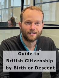 英国出生或业绩的公民身份指南