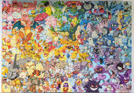 Ravensburger the christmas house 2021 special edition 1000 piece jigsaw puzzle. Waited Several Months To Get This Ravensburger Challenge Pokemon 1000pc Puzzle It Was More Challenging Than I Anticipated Of A Rainbow Puzzle Jigsawpuzzles