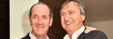 Brugnaro: «Zaia è un ottimo governatore e un amico. Sarebbe un buon sindaco  di Venezia»