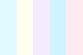 Inspirational color palettes from unforgettable album covers. Peaceful Sky Color Palette
