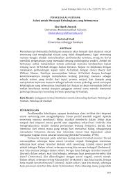 Namun tidak berarti ini adalah surat pertama yang diwahyukan kepada nabi. Pdf Psikologi Al Fatihah Solusi Untuk Mencapai Kebahagiaan Yang Sebenarnya