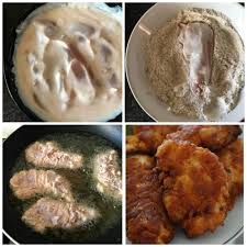 Remove chicken strips from buttermilk, dredge in flour mix, the eggs, then back through flour. Fried Buttermilk Chicken Tenders My Gorgeous Recipes