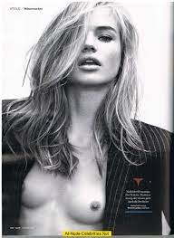 Milou Sluis sexy and topless posing scans