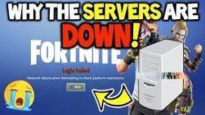 Fortnite Servers Are Down Why Server Status Why Is Fortnite Battle Royale Servers Down Fortnite Server Battle