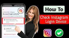 How To Check Instagram Login Device[2023] Instagram Login Device ...