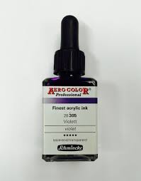 Areo Color Professional Drawing Ink Violet