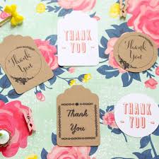 Blank or printed labels made easy. Thank You Tags Free Printables