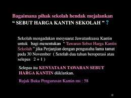 .penyewaan dan pengurusan kantin sekolah. Pengurusan Kantin Sekolah Ppt Download