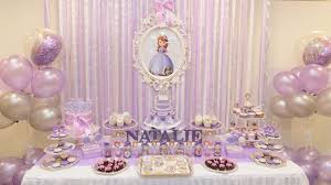 Sofia The First Birthday Party Ideas Photo 1 Of 26 Sofia The First Birthday Party Sophia Birthday Party Princess Birthday Party