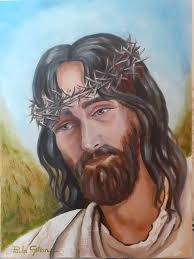 One of my paintings that makes part of the "Via Crucis" ...a collection of  14 stations of the cross. This is Jesus falls for the third time