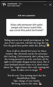 (4/10) perempuan, pontianak dan dot dot dot. Hubungi Laki Dia Beritahu Bini Dia Gatal Baru Padan Muka Nina Iskandar Berseloroh Kongsi Tip Berdepan Wanita Perampas Suami Orang Hiburan Mstar