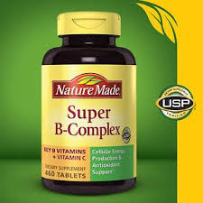 Nature Made Super B Complex 460 Tablets Vitamins For Energy Vitamin C Tablets Nature Made Vitamins