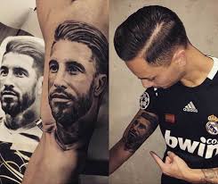 Embajador de unicef comité español. Real Madrid Supporter S Sergio Ramos Tattoo Catches The Captain S Attention Marca In English