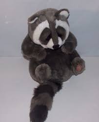 Dakin Lou Rankin Friends Sammy Raccoon Stuffed Plush 12 Raccoon Stuffed Animal Raccoon Animals