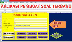 Download aplikasi pembuat soal untuk pilihan ganda, uraian dan kartu soal dengan format excel otomatis. Aplikasi Pembuat Soal Uts Dan Uas Terbaru