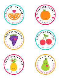 So here are your special printable valentine label templates which are adorned with pink and red themes, interspersed with tiny hearts and roses, xoxo's, love hearts, love kisses. Valentine Fruit Cups With Printable Labels Video Gluesticks Blog
