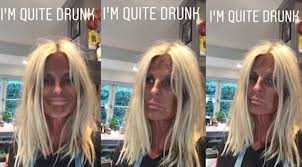 Was tested in isolation at hospital. Ulrika Jonsson Shows Off Suntan As She Gets Quite Drunk At Daughter S Birthday Daily Star