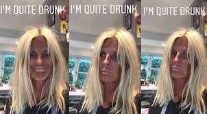 Showing off her tan in a video on her instagram story, the former weather presenter said she was quite drunk as she played a power ballad in her kitchen. Ulrika Jonsson Shows Off Suntan As She Gets Quite Drunk At Daughter S Birthday Daily Star