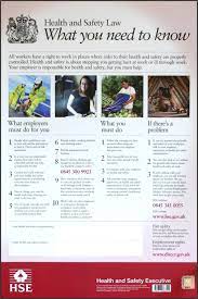 It's the law ♦ what is the osha poster and why do i need it? Health And Safety Law Poster A3 Free Download Hse Images Videos Gallery